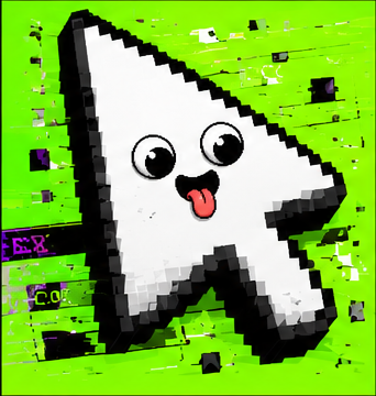 FAT CURSOR mascot